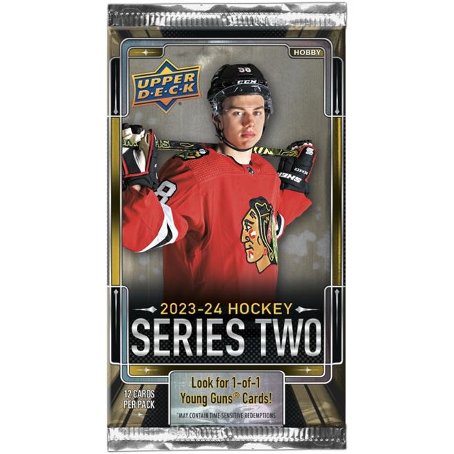 Pack de hockey pour passe-temps Upper Deck série 2 2023-24