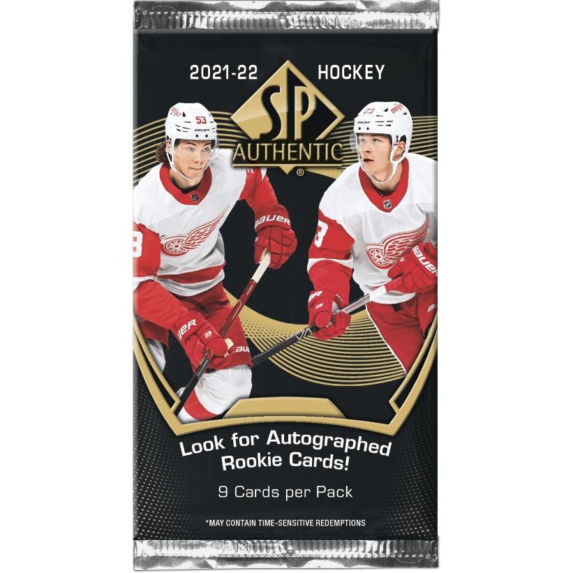Pack de hockey authentique Upper Deck SP 2021-22