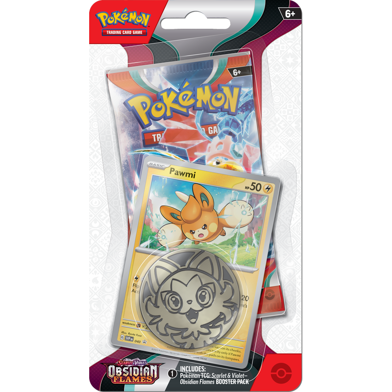 Pokémon TCG: Scarlet & Violet-Obsidian Flames Checklane Blister Booster Pack