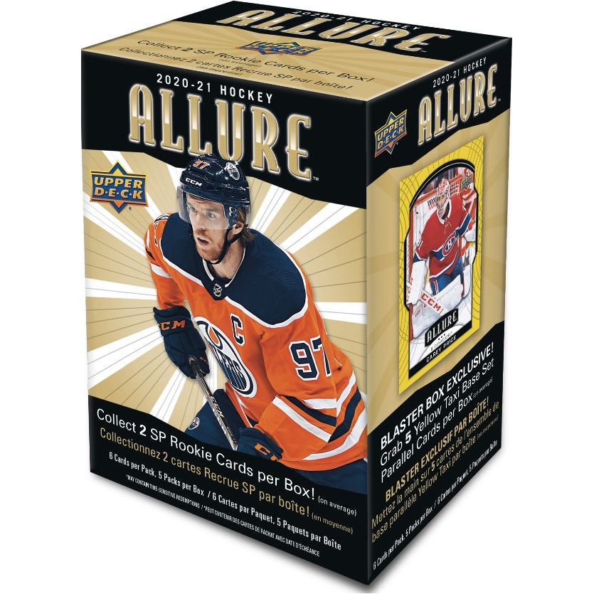Coffret de hockey Allure Blaster Upper Deck 2020-21