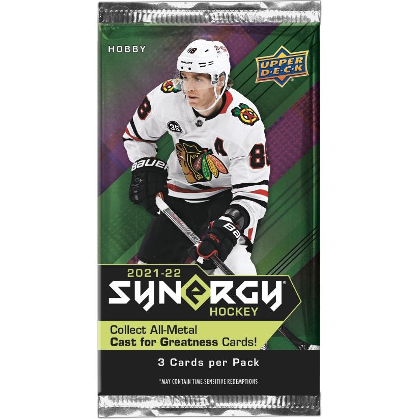 Pack hockey loisir Synergy Upper Deck 2021-22