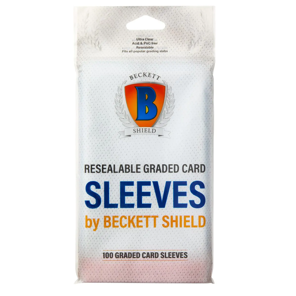 Beckett Shield Sleeves Graded 100ct - Sleeves