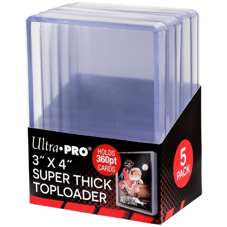 Ultra Pro Topload 3x4 360pt Super Thick 5ct - Toploader