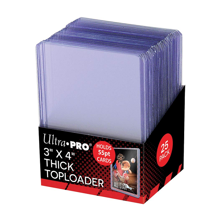 Ultra Pro Topload 3x4 55pt épais 25ct - Toploader