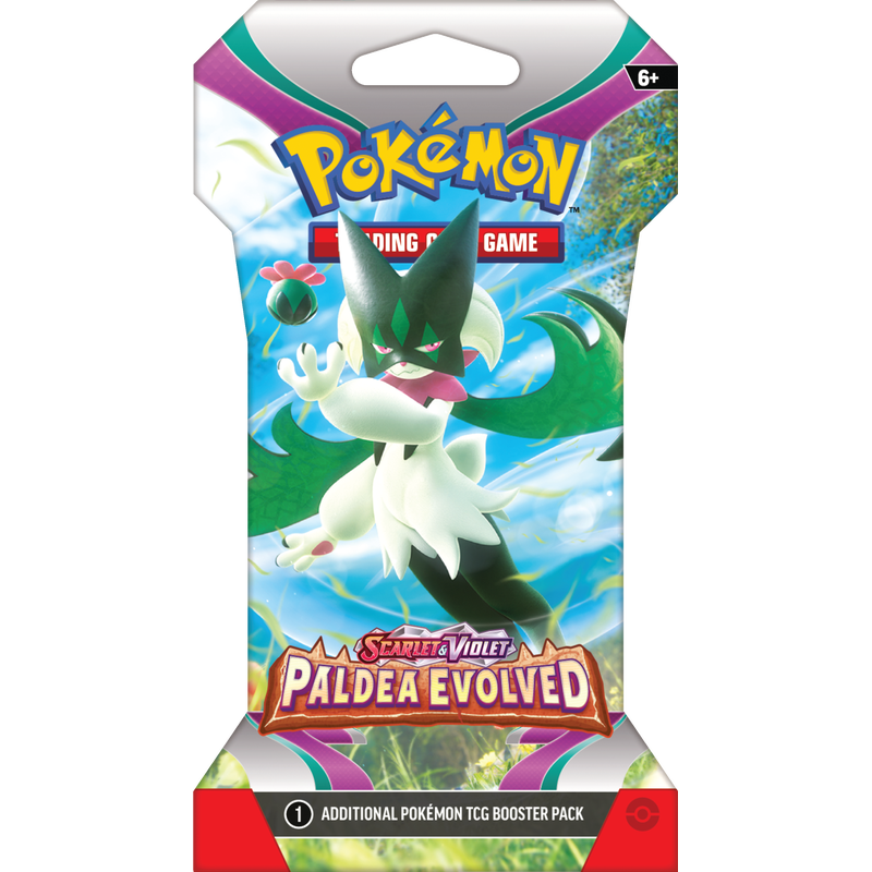 Pokémon TCG : Pack de boosters à pochettes Scarlet & Violet-Paldea Evolved