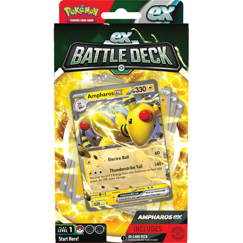 Pokémon TCG : Decks de combat Ampharos Ex/Lucario Ex