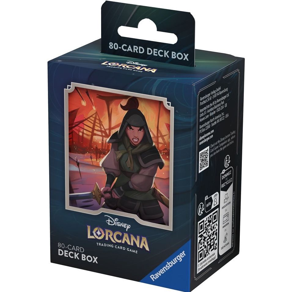 Disney Lorcana TCG : Coffret 2 Boîte B - Deck Box