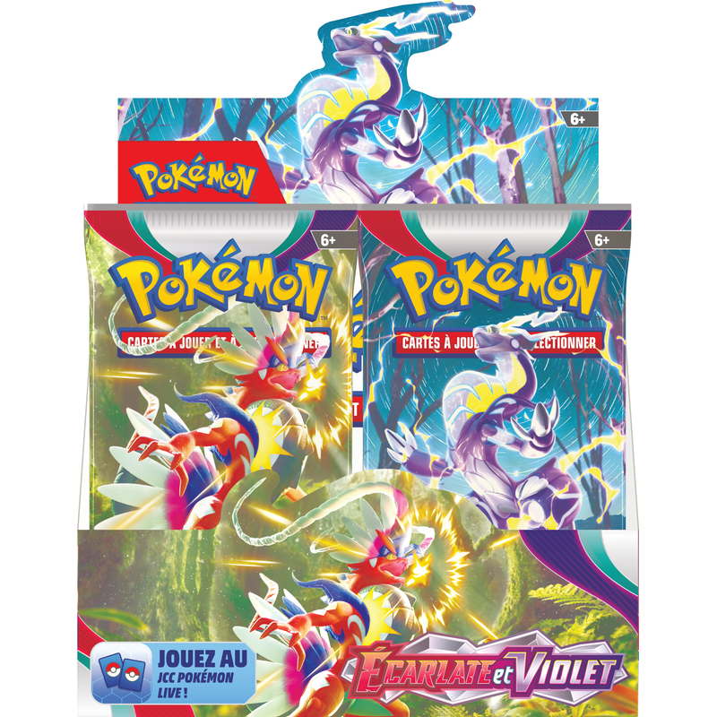 Coffret Boosters Pokémon TCG : Scarlet & Violet (Français)