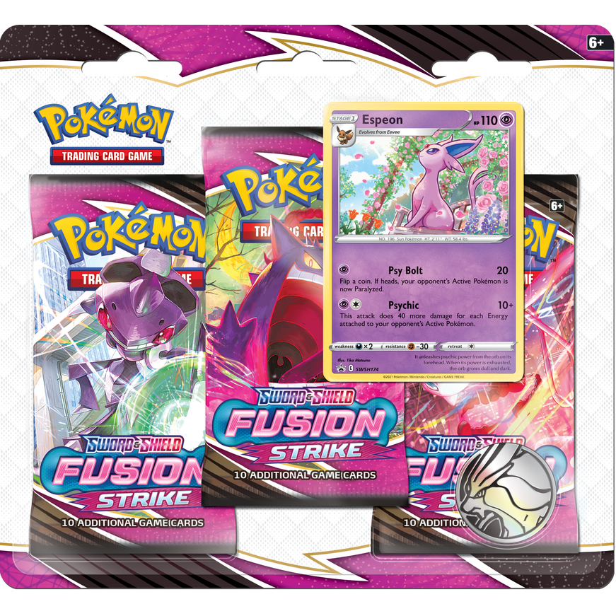 Pokémon TCG: Sword & Shield-Fusion Strike 3 Booster Pack