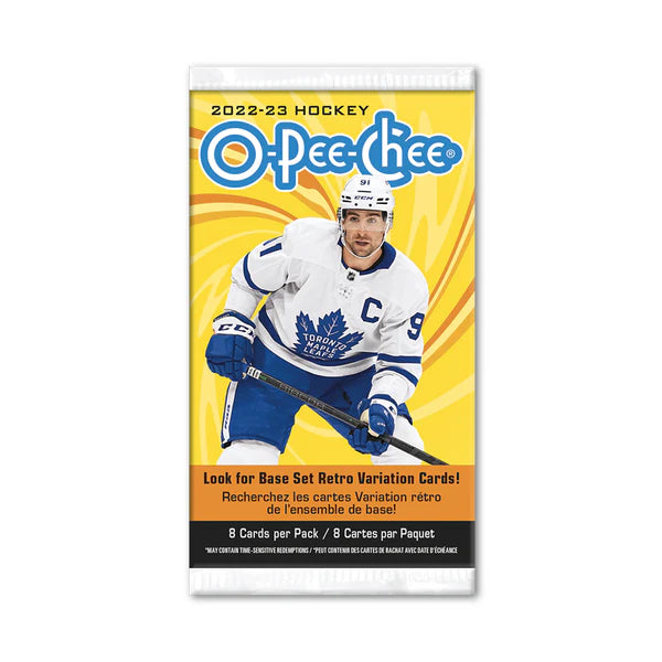 Pack d'alimentation par gravité pour hockey Upper Deck O-Pee-Chee 2022-23