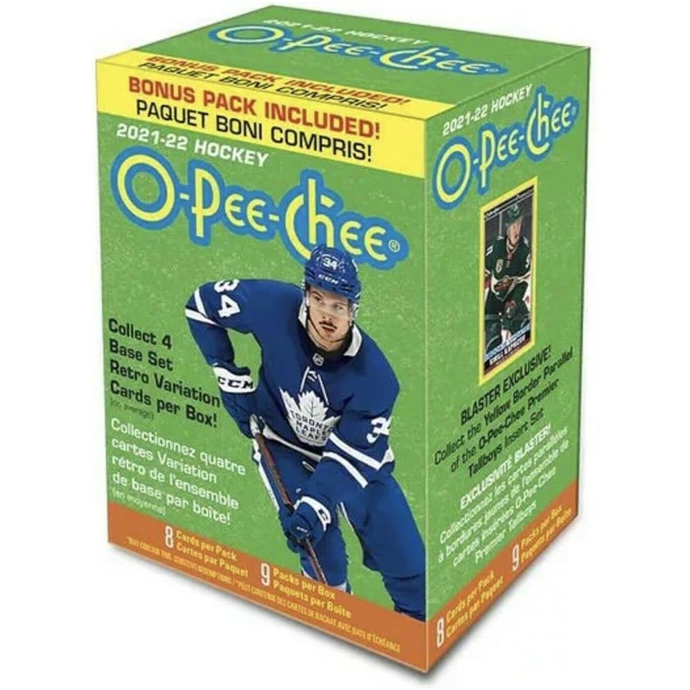 Coffret de hockey O-Pee-Chee Upper Deck 2021-22