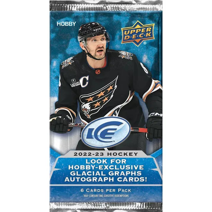 Pack de hockey sur glace Upper Deck 2022-23