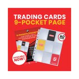 Cartes de taille standard Evoretro (40) - 9 pages de poche