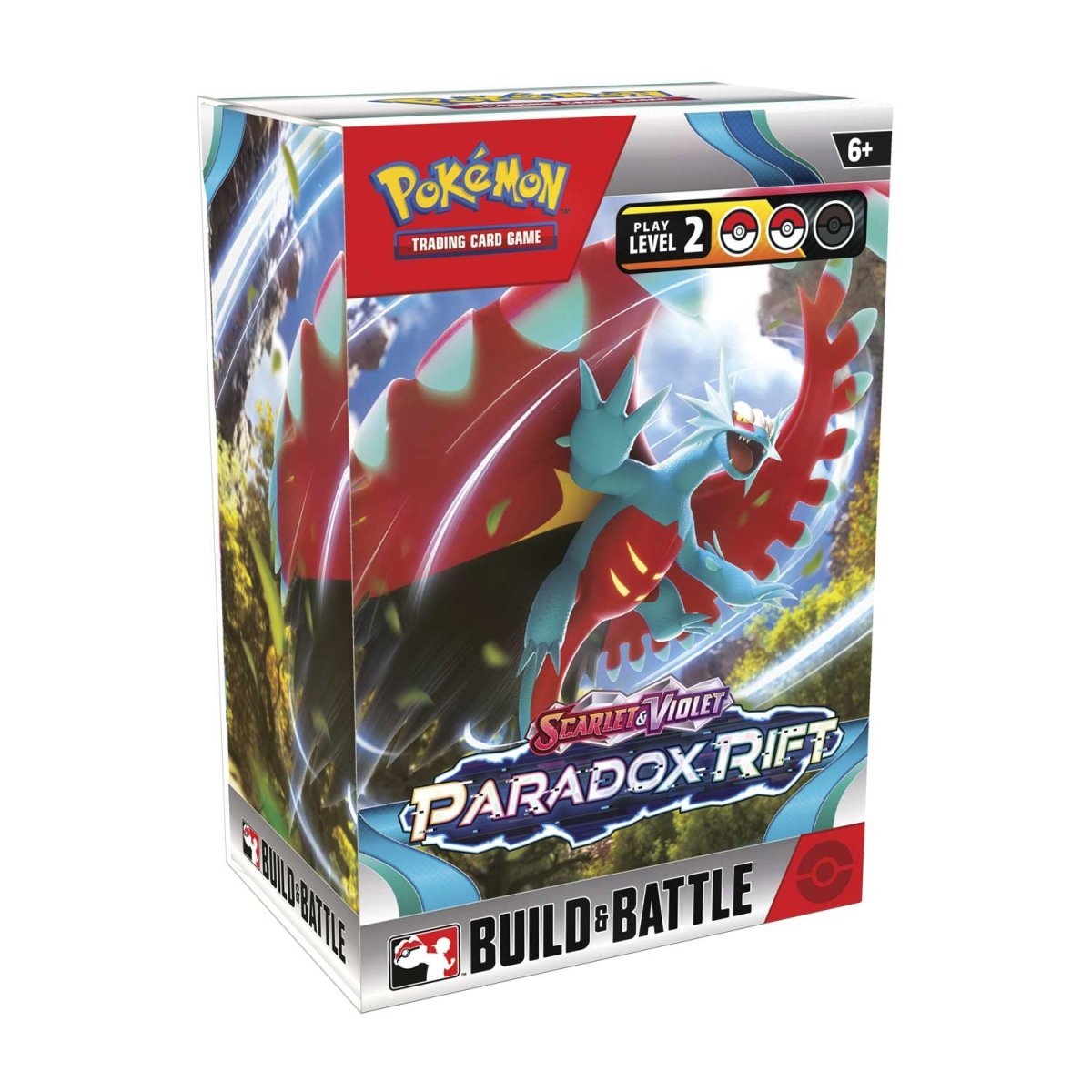 Pokémon TCG: Scarlet & Violet-Paradox Rift Build & Battle Box