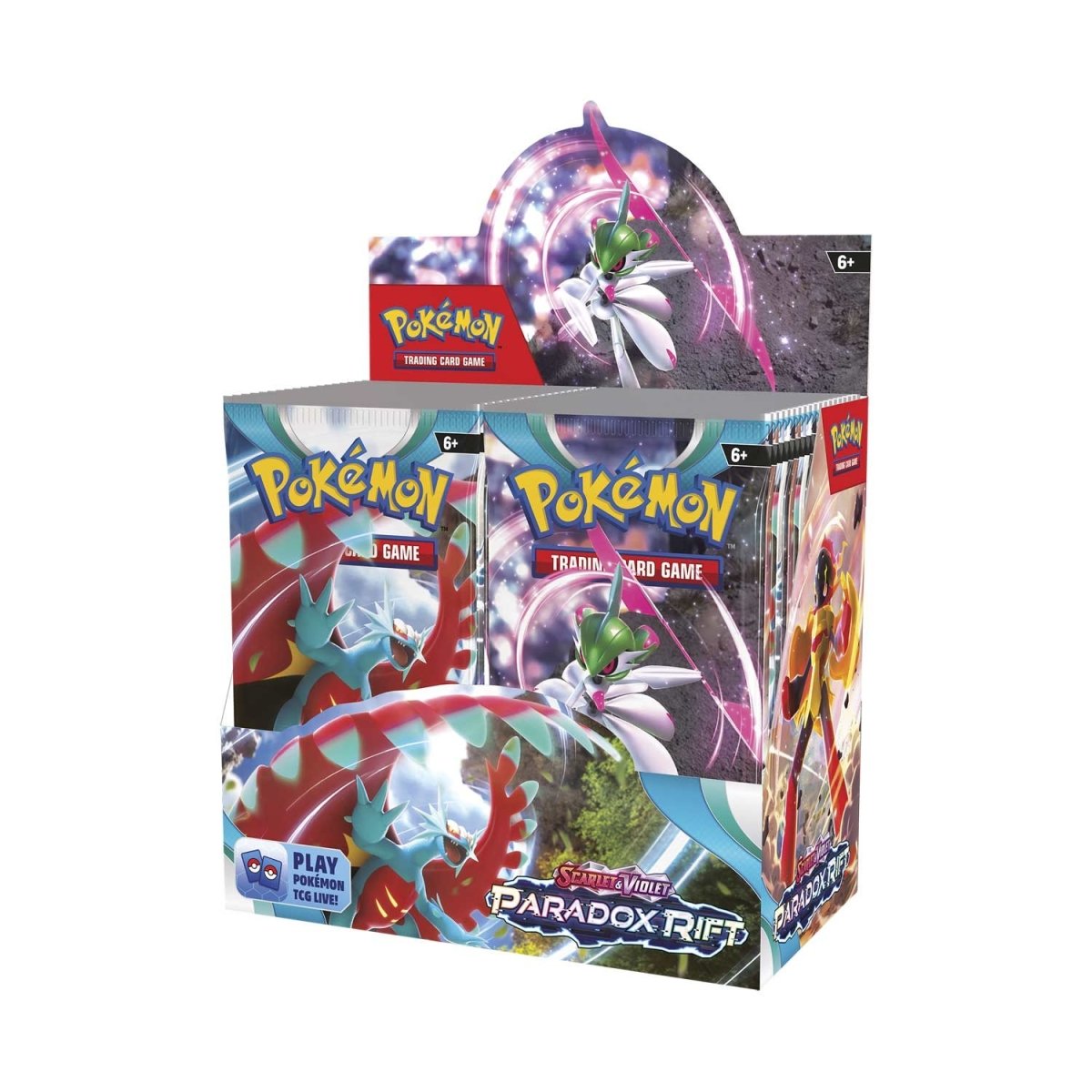 Coffret de boosters du jeu de cartes à collectionner Pokémon : Scarlet &amp; Violet Paradox Rift