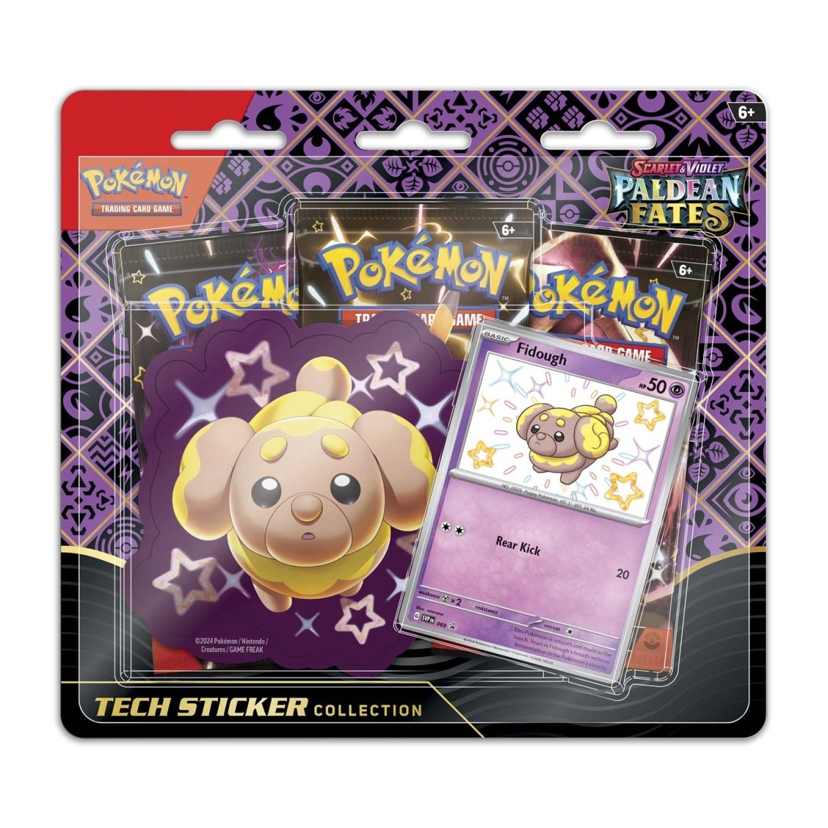 Pokémon TCG: Scarlet & Violet-Paldean Fates Tech Sticker Collection