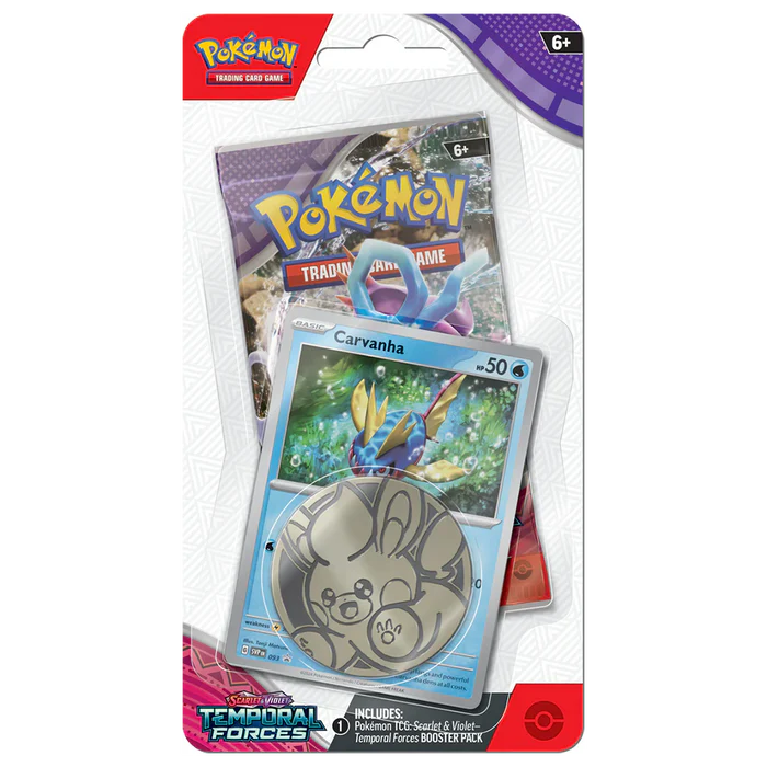 Pokémon TCG: Scarlet & Violet-Temporal Forces Checklane Blister Pack