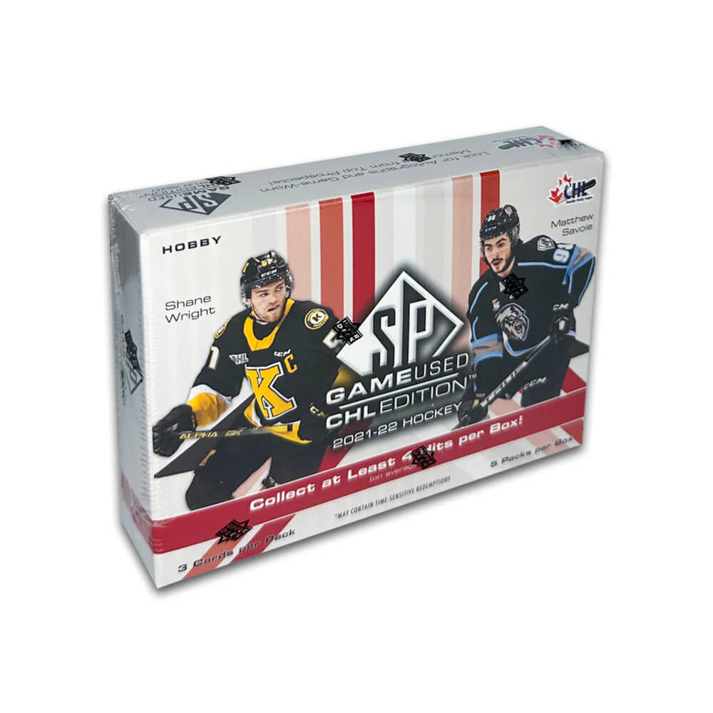 Boîte de hockey pour passe-temps Upper Deck SP 2021-22 d'occasion de la LCH