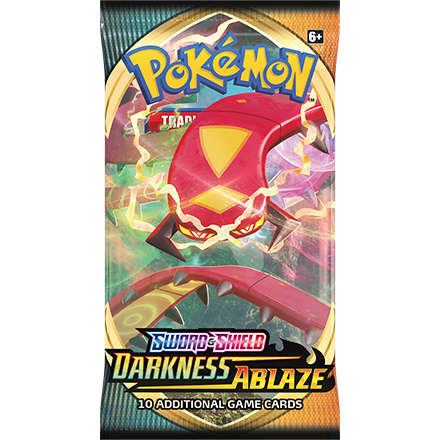 Pokémon TCG: Sword & Shield-Darkness Ablaze Booster Pack