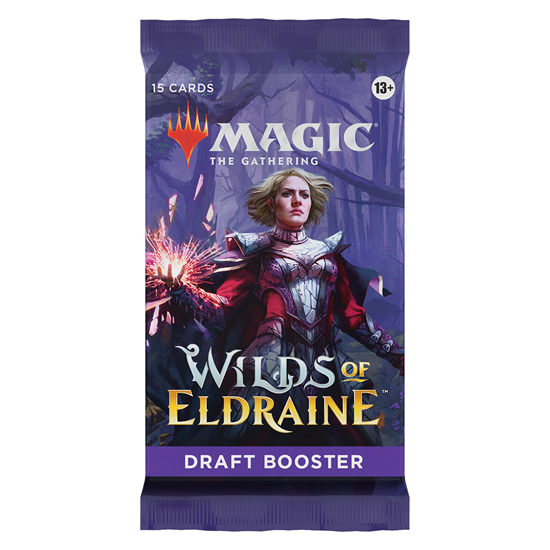 Pack de boosters de draft pour les terres sauvages d'Eldraine du JCC Magic the Gathering