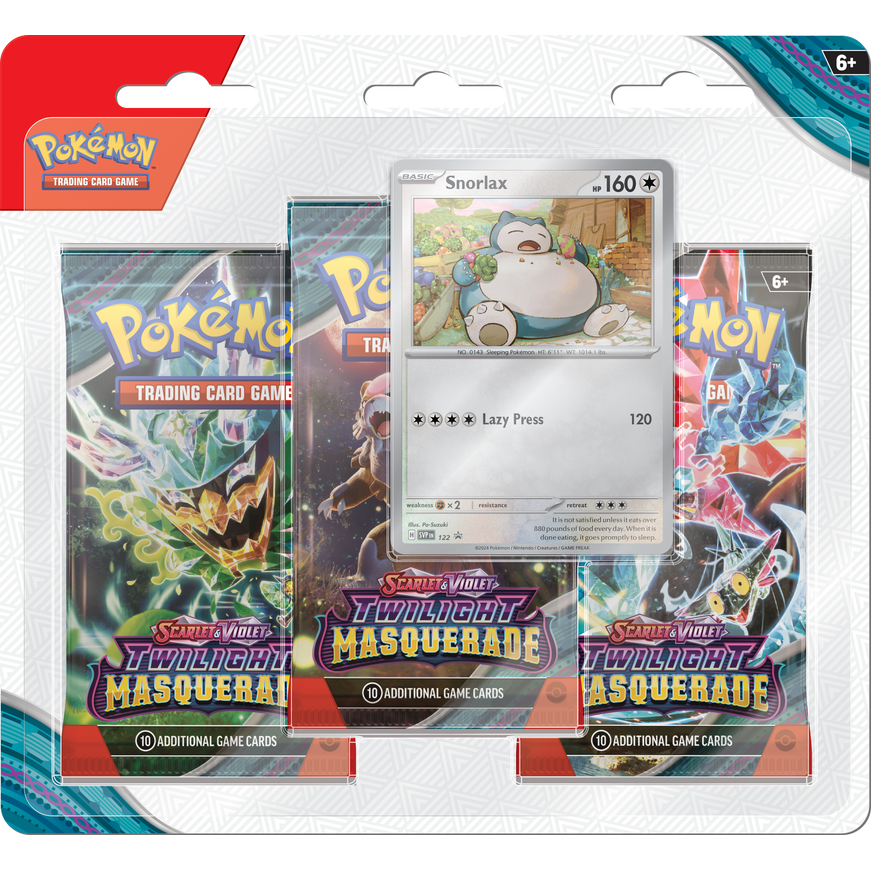 Pokémon TCG: Scarlet & Violet Twilight Masquerade 3 Booster Packs