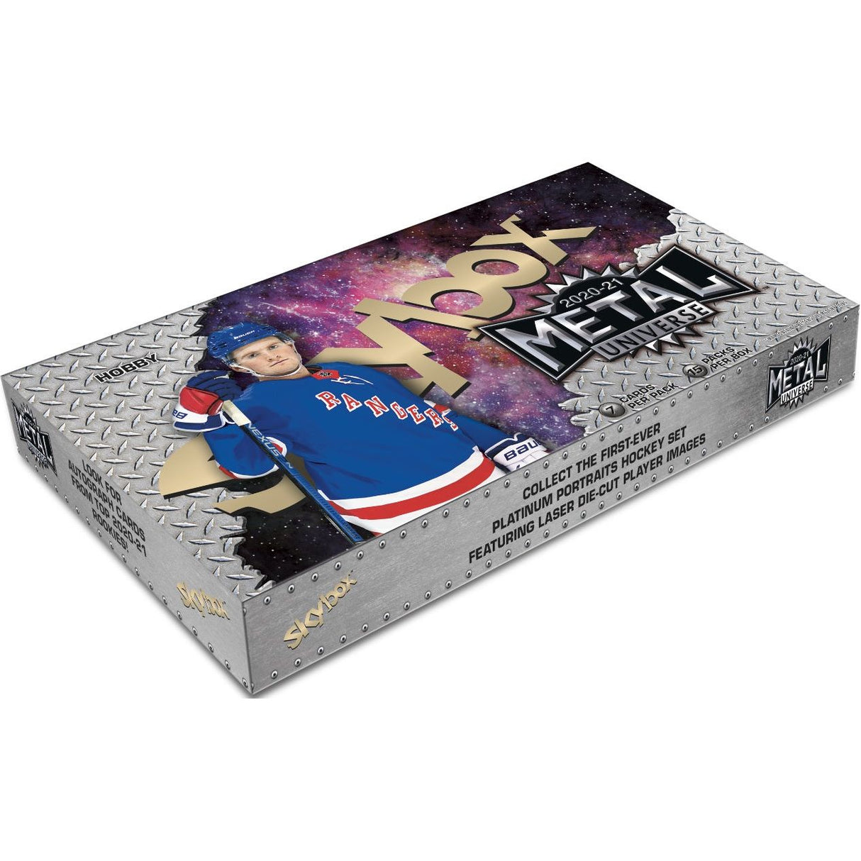 Boîte de loisirs de hockey Upper Deck Skybox Metal Universe 2020-21