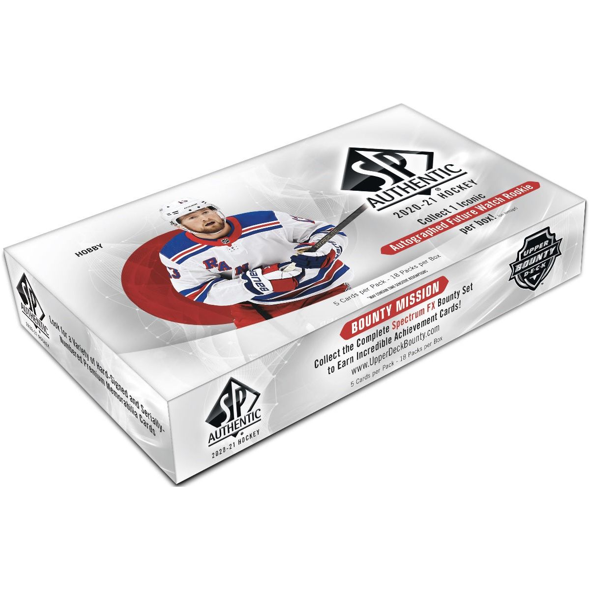 Coffret de hockey authentique Upper Deck SP 2020-21