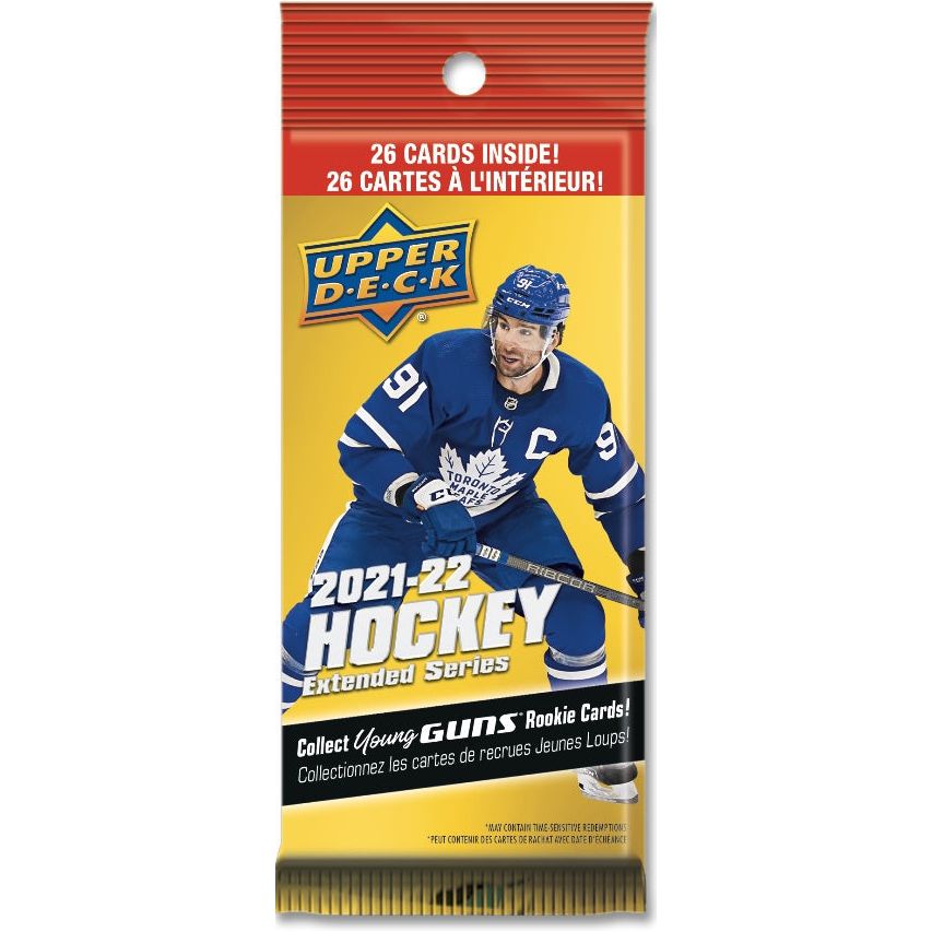 Pack de hockey étendu Upper Deck 2021-22