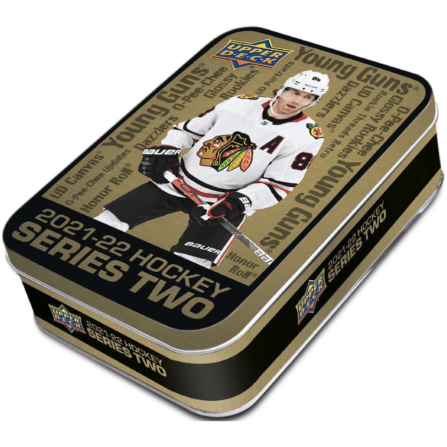 2021-22 Upper Deck Series 2 Hockey Tin