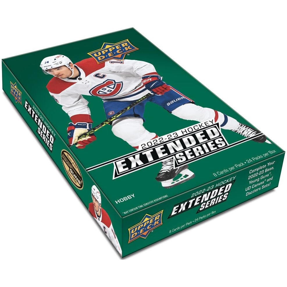 Coffret de hockey sur glace Upper Deck Extended 2022-23