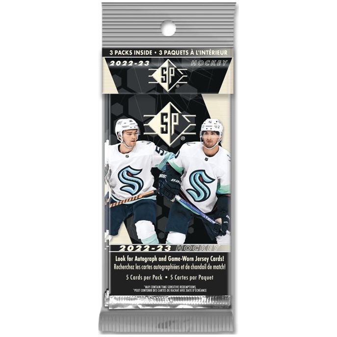 2022-23 Upper Deck SP Hockey Hanger Pack