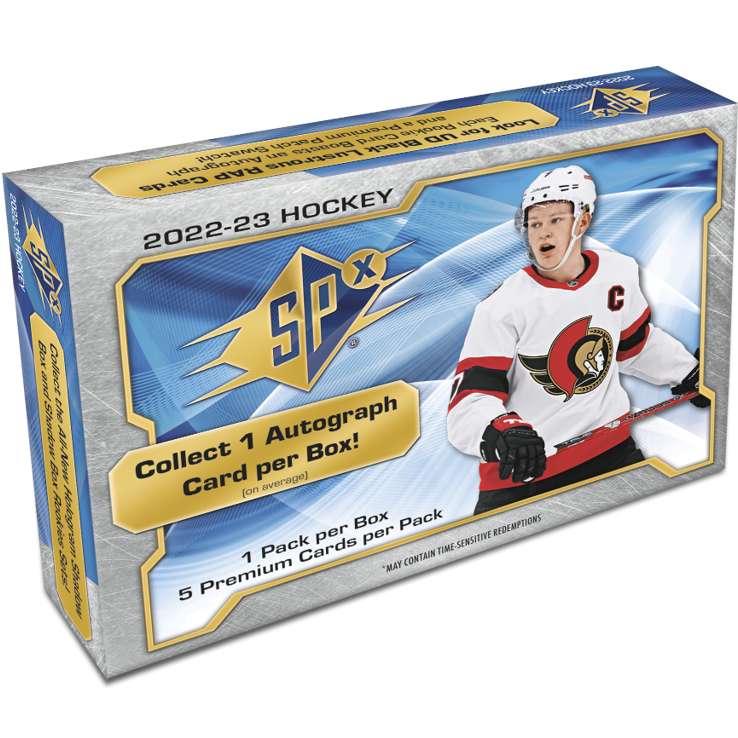 2022-23 Upper Deck SPX Hockey Hobby Box