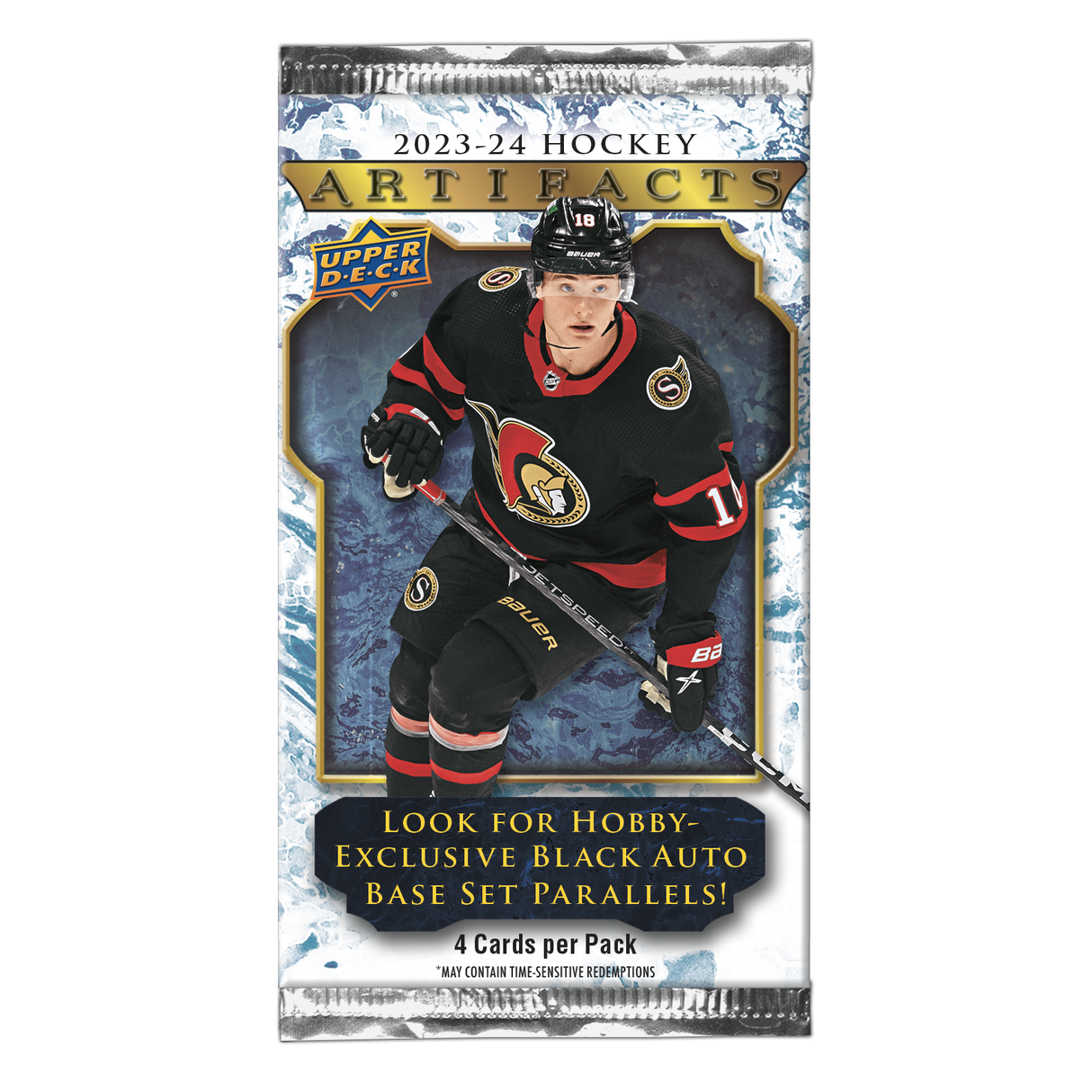 Pack de loisirs hockey Upper Deck Artifacts 2023-24