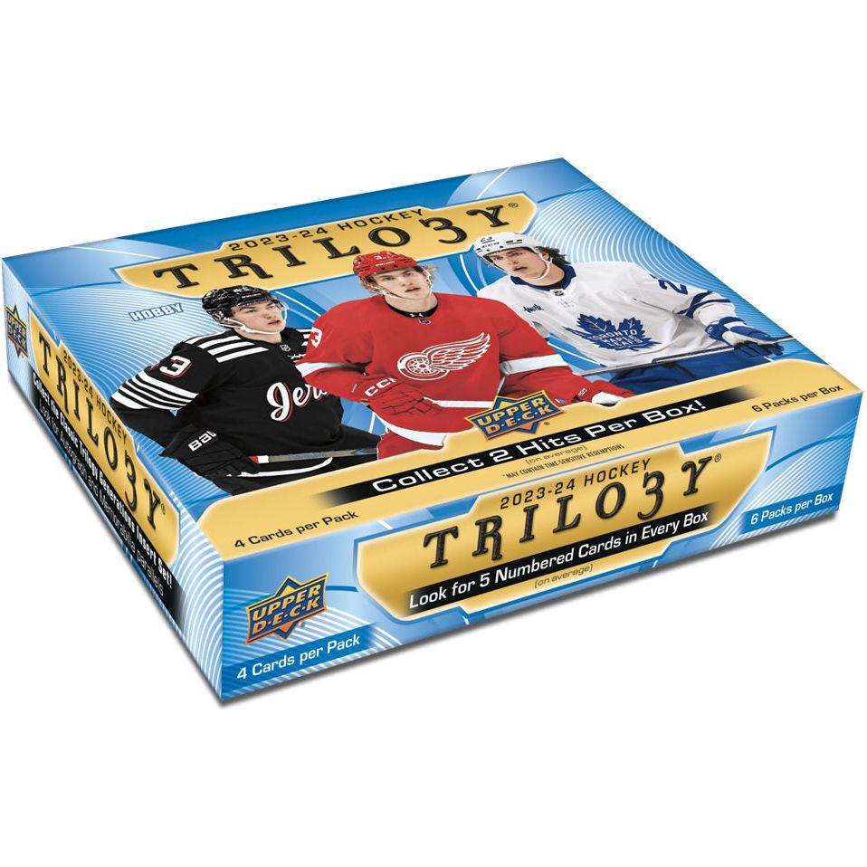 Coffret de loisirs hockey Upper Deck Trilogy 2023-24