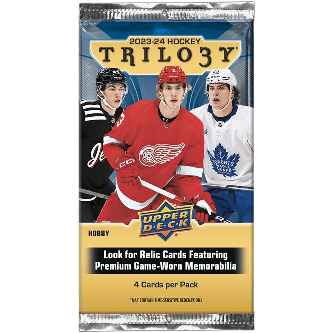 2023-24 Upper Deck Trilogy Hockey Hobby Pack