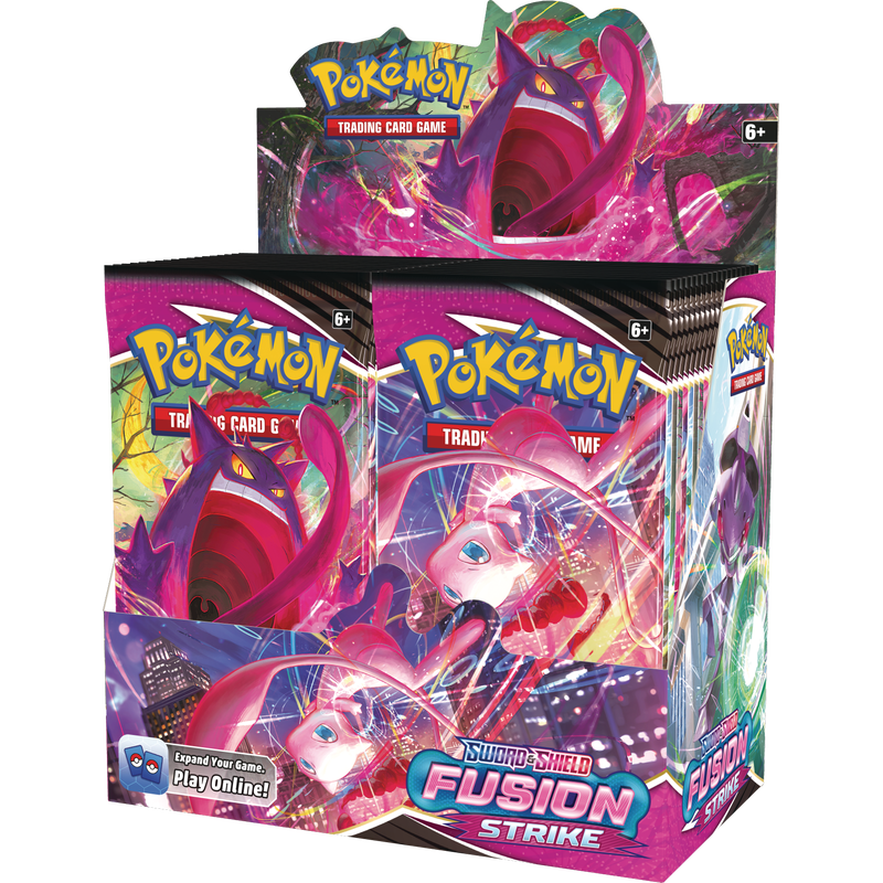 Coffret de boosters Épée et Bouclier-Fusion Strike du JCC Pokémon