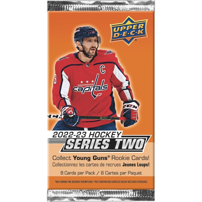 Pack de hockey Upper Deck Série 2 2022-23 au détail