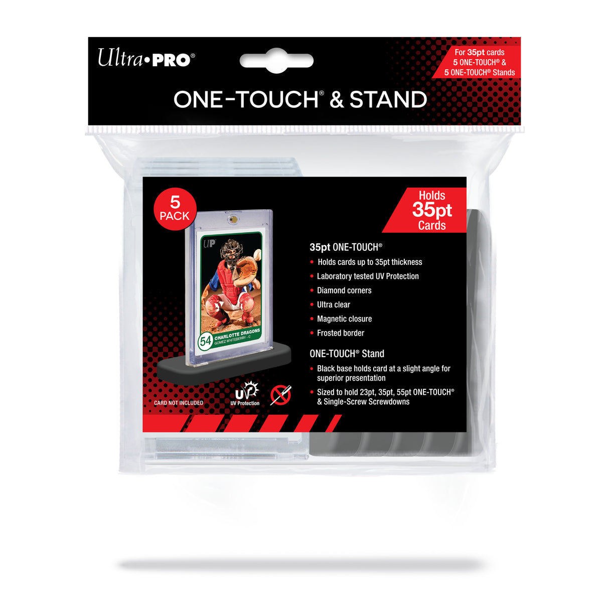 Ultra Pro One Touch 35pt avec supports 5pk - Support One Touch