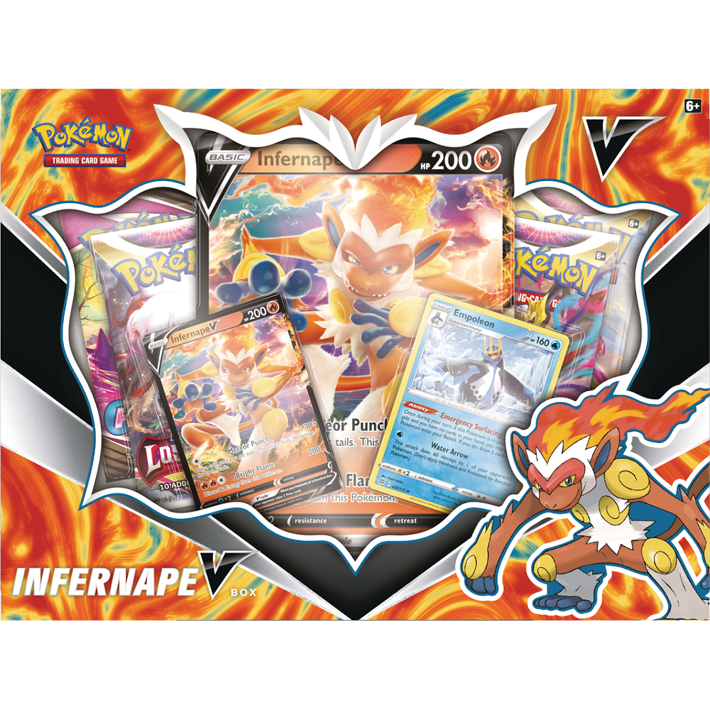 Coffret Pokémon TCG : Infernape V