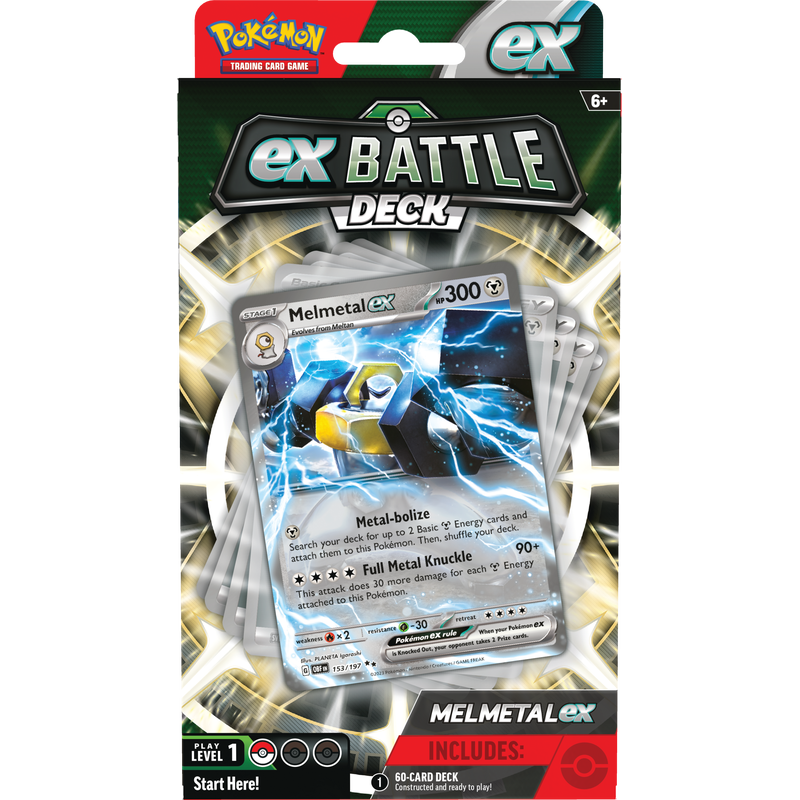 Pokémon TCG : Decks de combat Melmetal Ex/Démolosse Ex