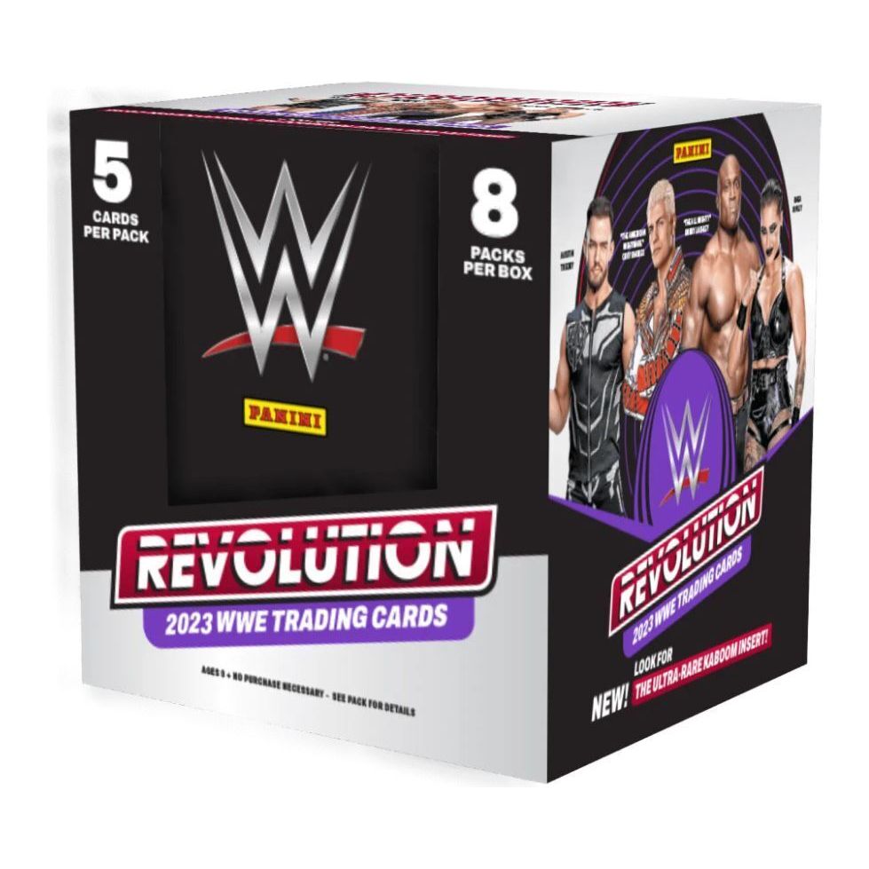 Panini 2023 WWE Wrestling Revolution - Coffret Hobby