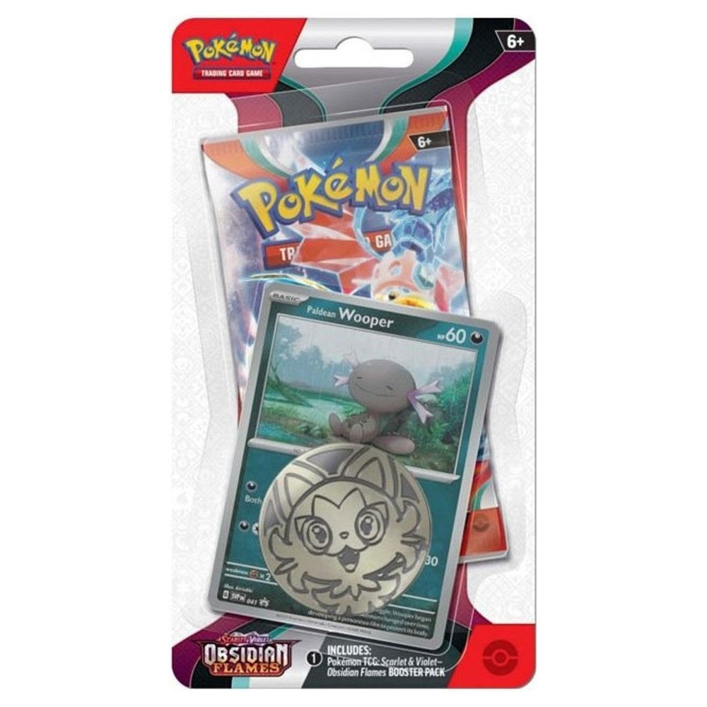 Pokémon TCG: Scarlet & Violet-Obsidian Flames Checklane Blister Booster Pack