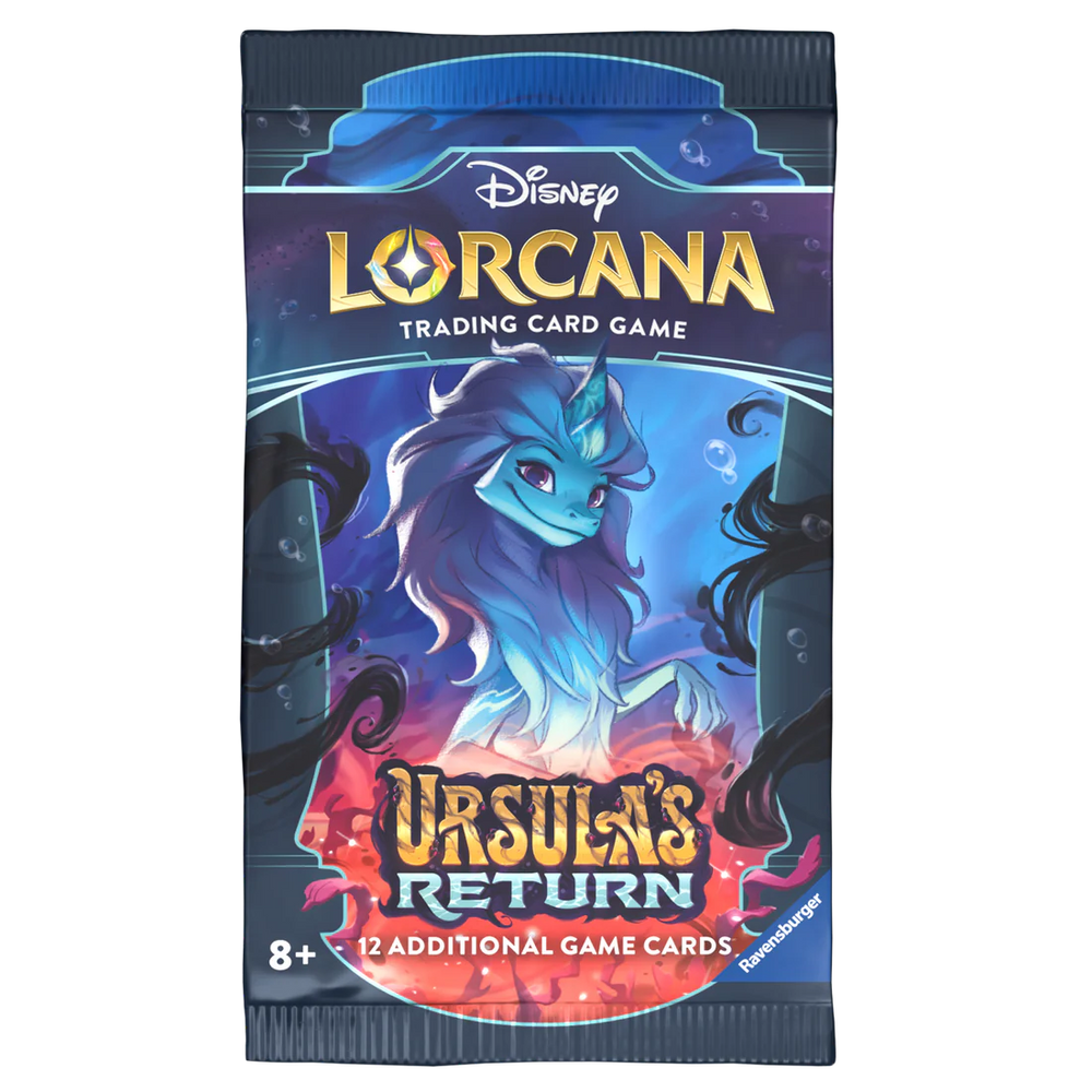 Disney Lorcana TCG: Ursula's Return - Booster Pack Jeux Mania Disney Lorcana TCG: Ursula's Return - Booster Pack Jeux Mania