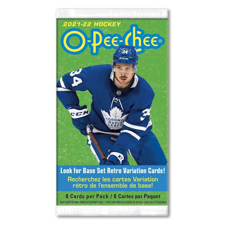 2021-22 Upper Deck O-Pee-Chee Hockey Retail Pack